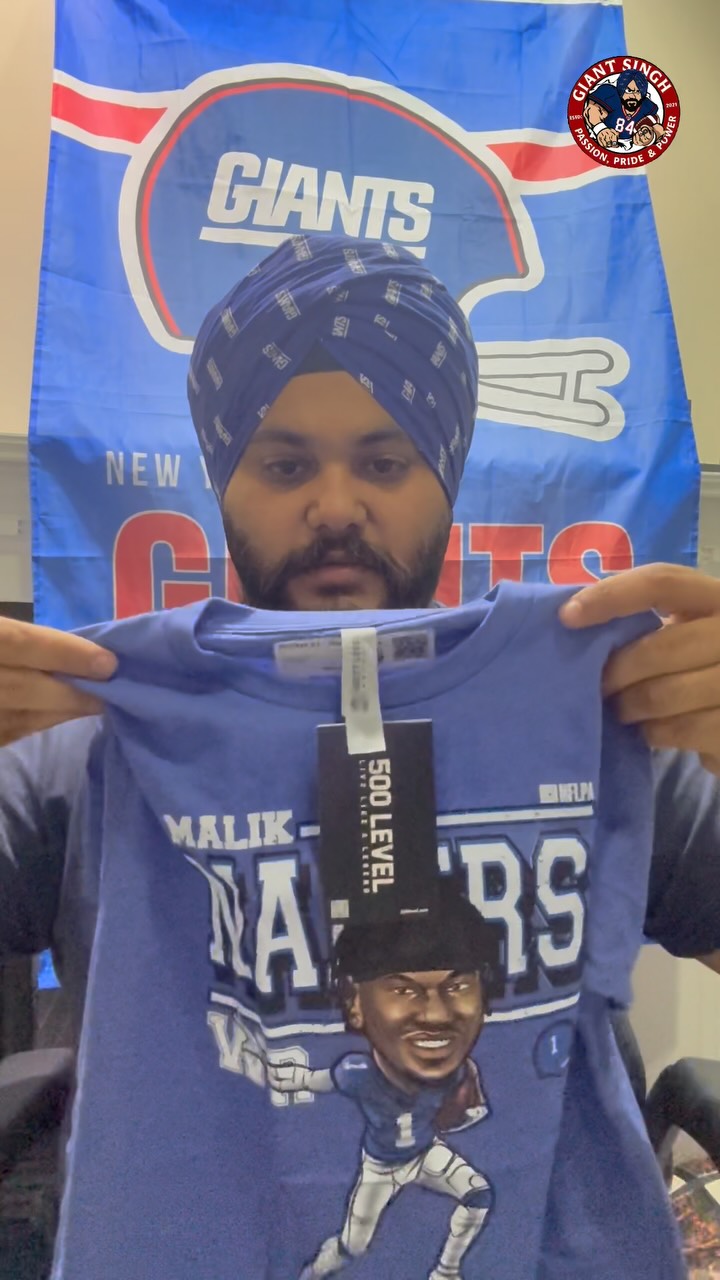 Instagram post by @thegiantsingh for 500 LEVEL. Caption reads: Pumped to partner with @500level this season to....