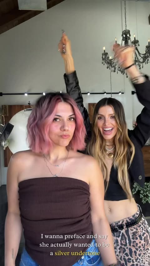 Instagram post by @larisadoll for Joico. Caption reads: [...] The fun. The perfect products by @joicopro.....