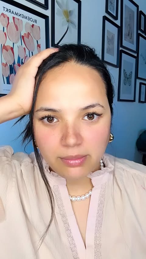 Instagram post by @veena_negi for Blue Heaven Cosmetics. Caption reads: Ghar ki laxmi is a scam..!@blueheavencosmetics....