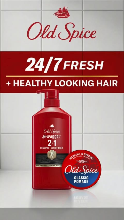Instagram post by @therealdell113 for Old Spice. Caption reads: #ad Use @oldspice responsibly #OldSpicePartner....