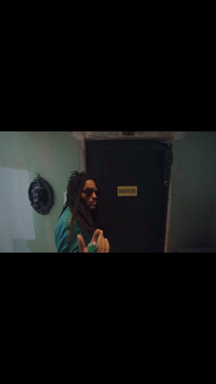 Instagram post by @lennykravitz for Architectural Digest. Caption reads: The chaufferie and set of Let It Ride. Watch the....