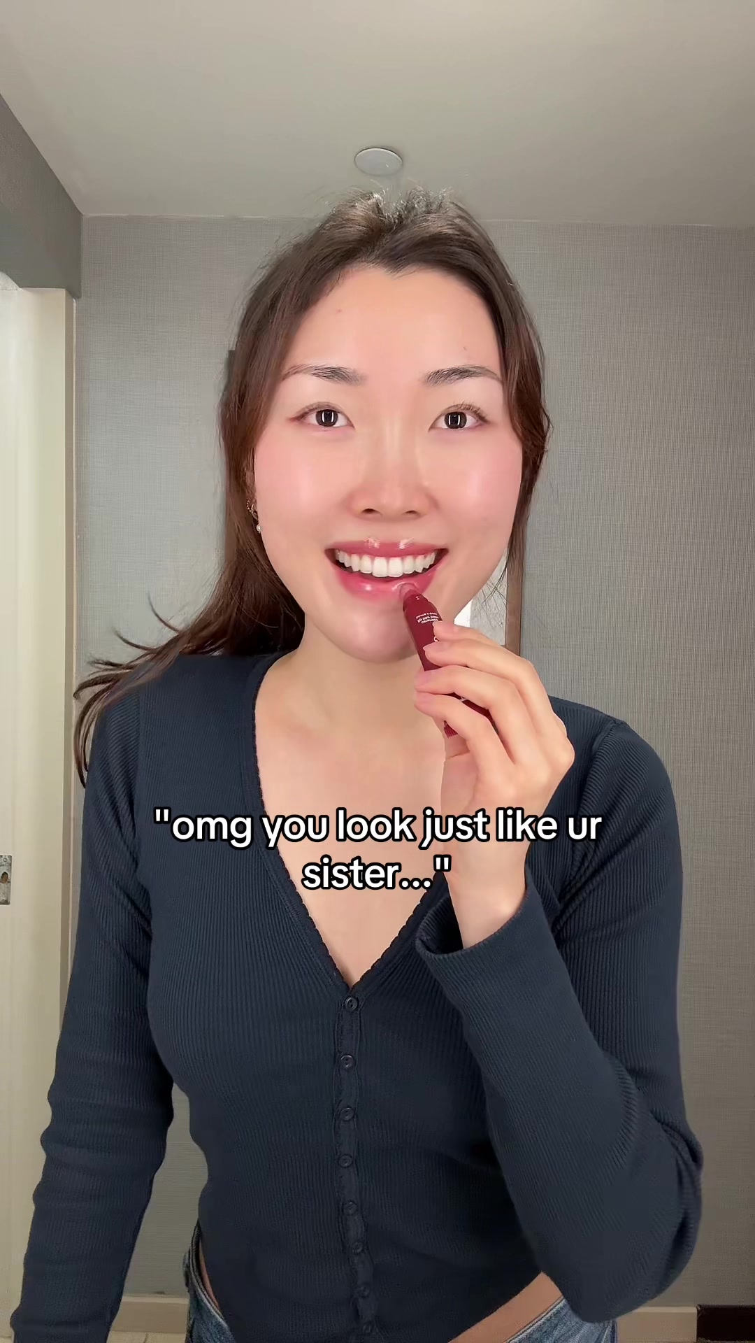 TikTok post by @imhannahcho for Cocokind. Caption reads: [...] have never seen it tho.... 😩😵‍💫 using our....