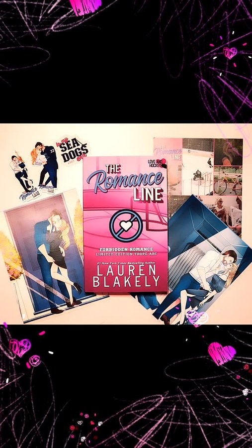 Instagram post by @booksloveandunderstanding for GoodGirlsPR. Caption reads: 💕🎧 Audiobook Review 🎧💕 The Romance Line by....