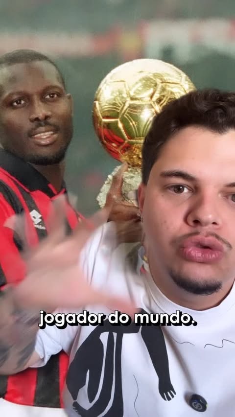 Instagram post by @tinocandotv for UNINASSAU. Caption reads: [...] de GEORGE WEAH 🇱🇷⚽ @uninassau #publi....