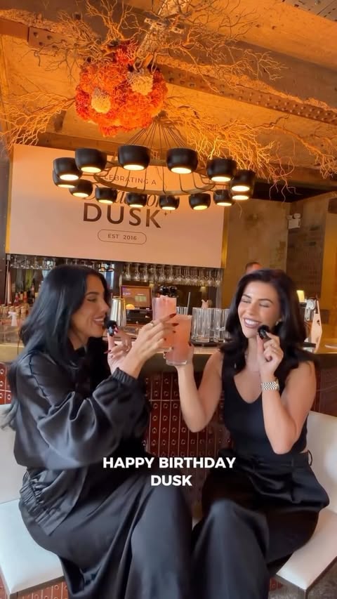 Instagram post by @_meaganwells for DUSK. Caption reads: The inside scoop on what went down at @dusk.com....