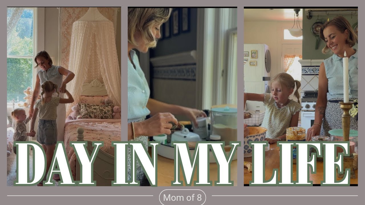 YouTube post by @countrycastleliving for FROWNIES. Caption reads: My Day | Beauty in the Little Things.