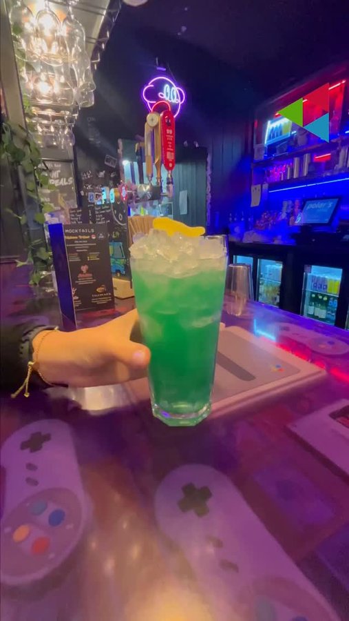 Instagram post by @theguideliverpool for Wowcher. Caption reads: Get over 50% off Pixel Bar Liverpool with Wowcher.....