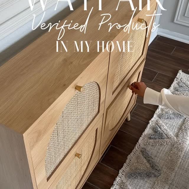 Instagram post by @allabouthome_ for Wayfair. Caption reads: Comment SHOP for links 🔗 

Sharing some of my new....