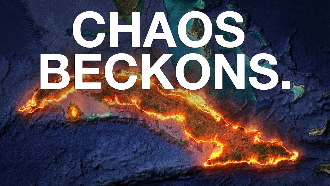 YouTube post by @politicalfronts for Amnesty Italia. Caption reads: Cuba is on the Brink of Collapse.