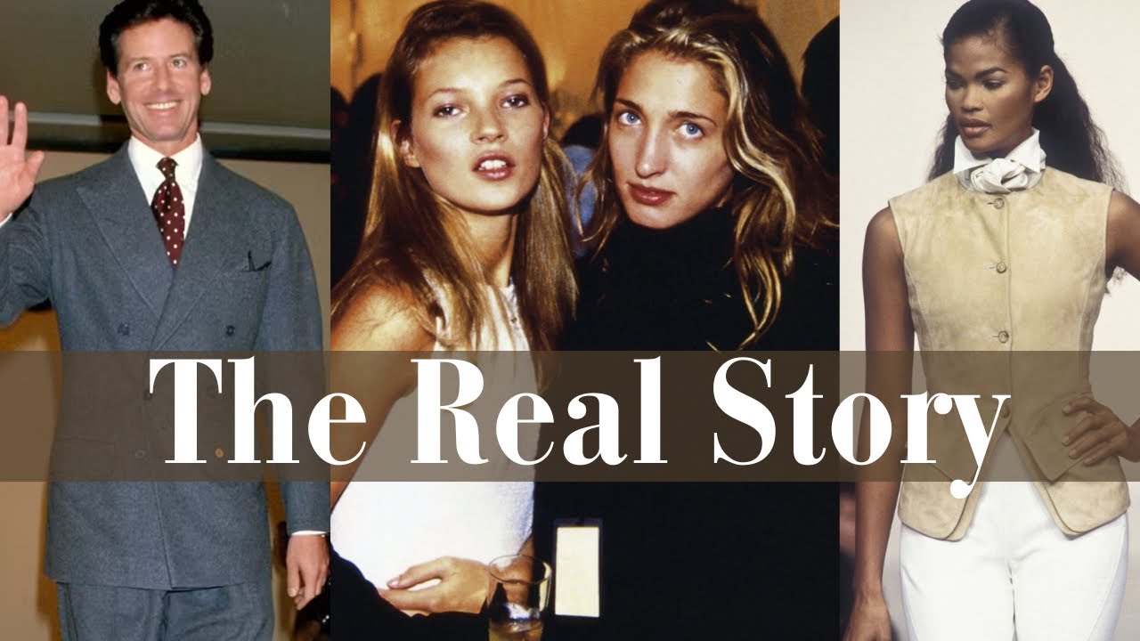YouTube post by @CulturedElegance for QUAY. Caption reads: Inside 1990s Calvin Klein | Cultured Elegance ✨....