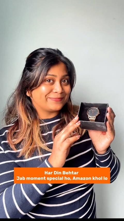 Instagram post by @fashionwithdeepu for Amazon Luna. Caption reads: Some things don’t scream “gift.” They just quietly....