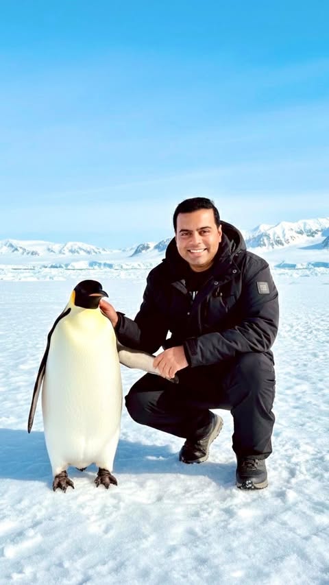 Instagram post by @xtravagant_xquisite_xplorer for Audi. Caption reads: [...] penguin and embraced the calm. With the Audi....