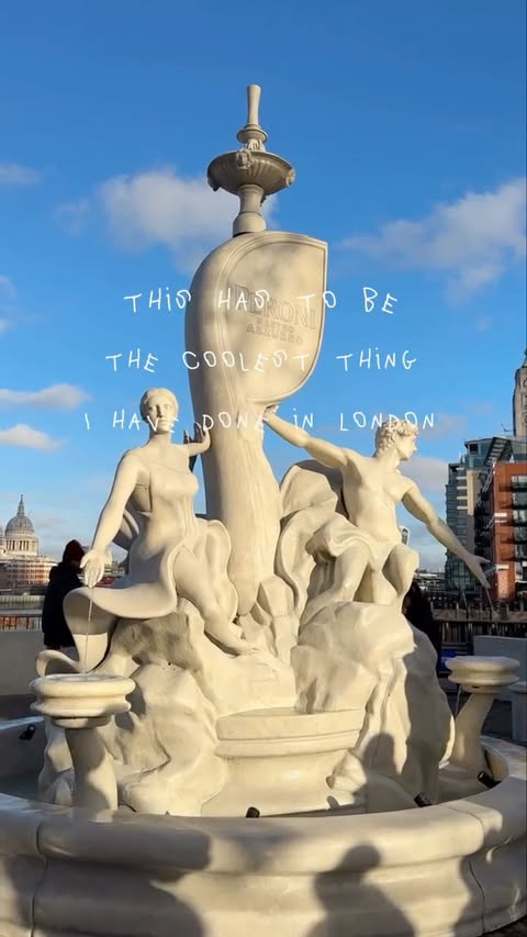 Instagram post by @alwaysbrunch for Peroni Nastro Azzurro. Caption reads: Being able to turn water into beer wasn’t on my....