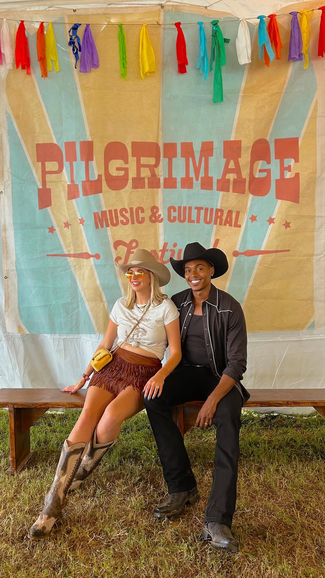 Instagram post by @luda_ for Stetson. Caption reads: [...] a YEEHAW?! 🤠 Spent the weekend with....