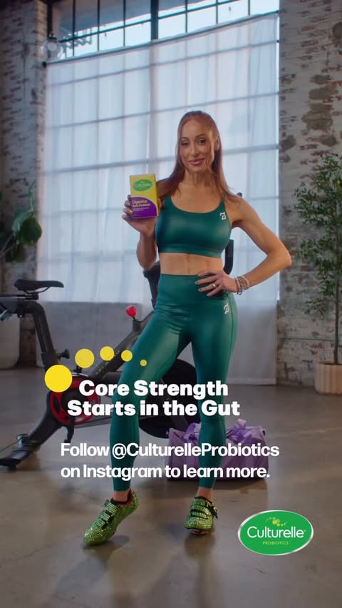 Instagram post by @jessking for Culturelle. Caption reads: [...] gut. That’s why I’ve teamed up with....