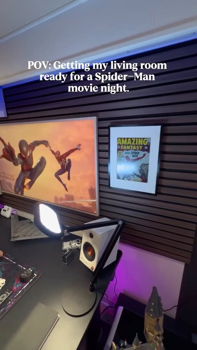 Instagram post by @make.one.studio for SwitchBot. Caption reads: [...] covers,posters and memes with the....