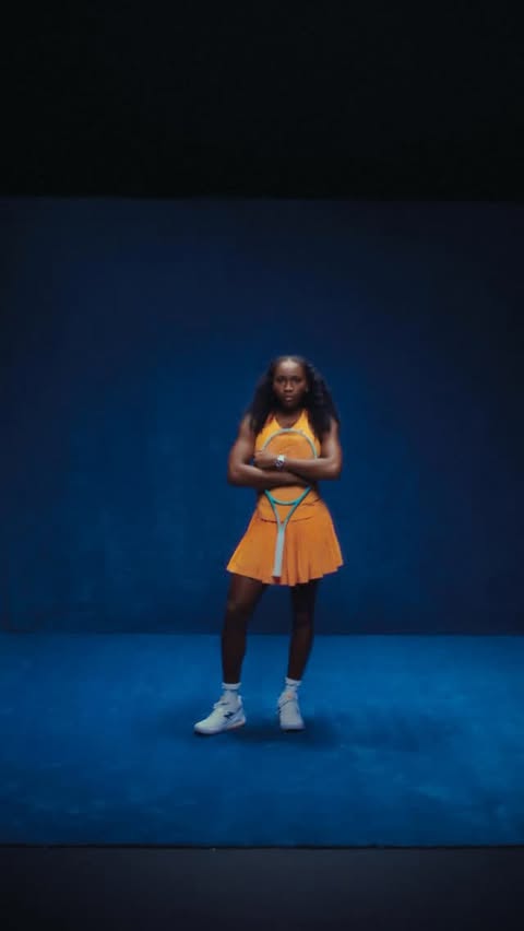 Instagram post by @cocogauff for New Balance. Caption reads: Introducing the Coco Gauff Signature....