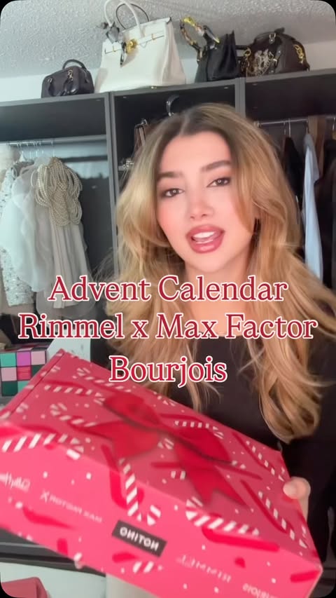 Instagram post by @aidamirahmadi for Bourjois Paris. Caption reads: بیا تو پیجم که Advent Calendar خفن ببینی 😍....