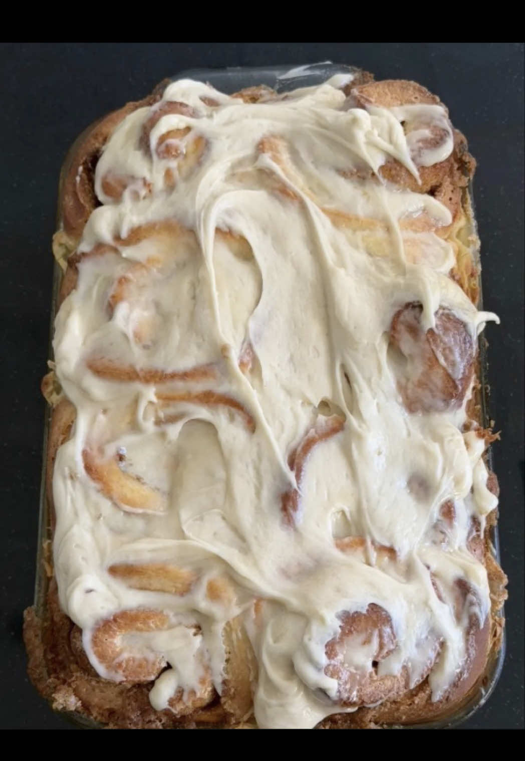 TikTok post by @crustbycarson for KerrygoldUSA. Caption reads: [...] CINNAMON ROLLS (made perfect with....