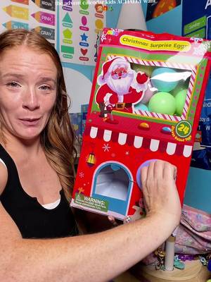 TikTok post by @redheadmamadealz12 for Joyfy-US. Caption reads: Squishy Advent Calendar is what ALL the kids are....