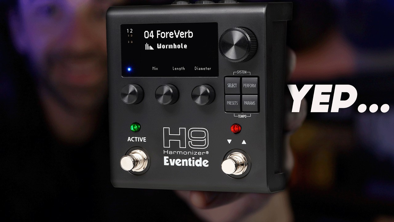 YouTube post by @LeonTodd for Sweetwater Integration. Caption reads: H9 Harmonizer Gen 2 Is Here.