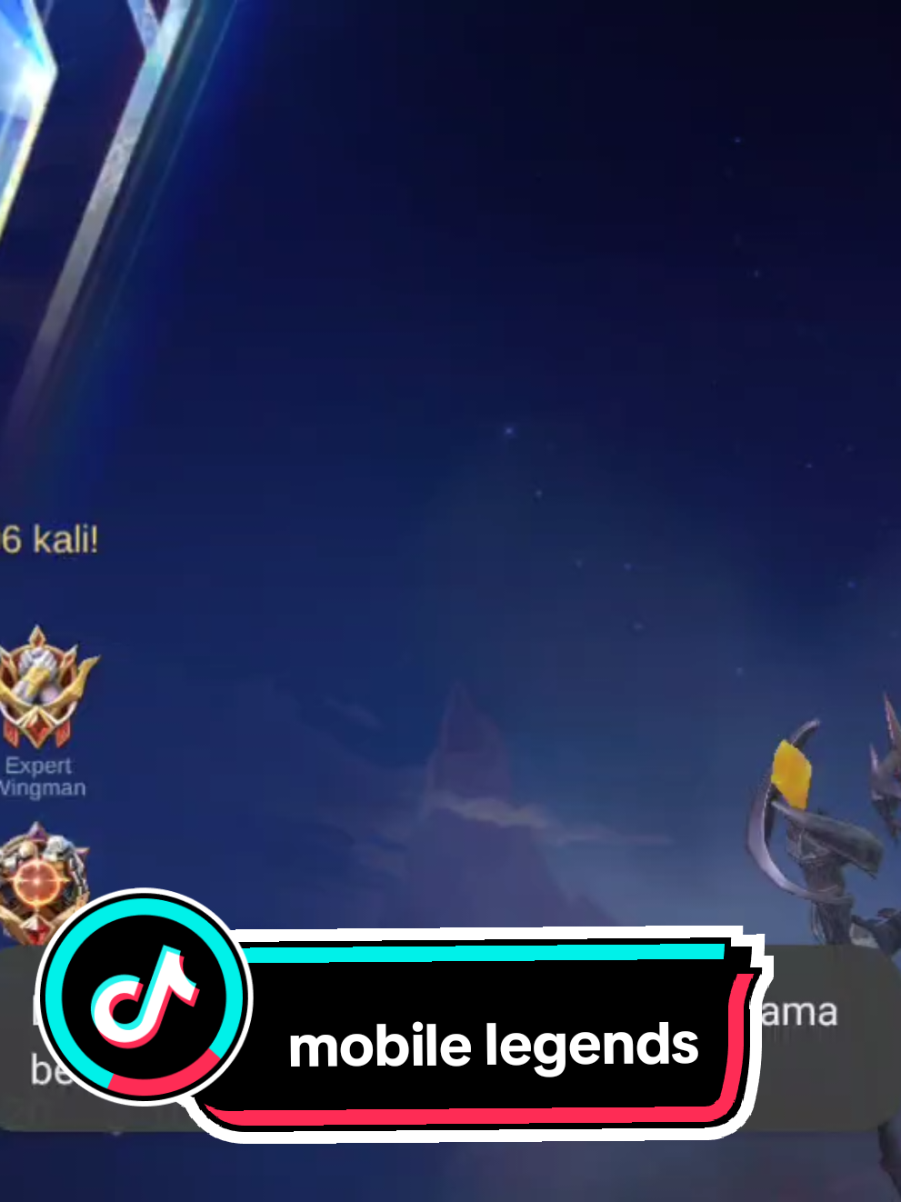 TikTok post by @artis_creator7 for Mobile Legends. Caption reads: #MobileLegends #fyp @Mobile Legends @Mobile....