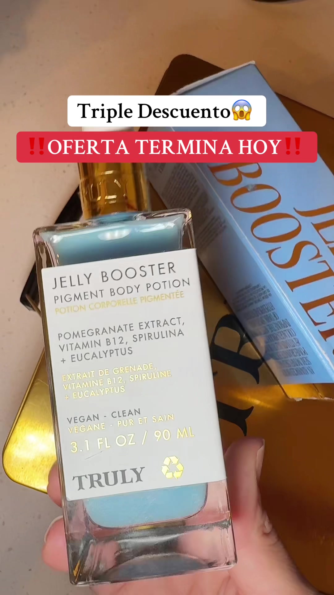 TikTok post by @cherryblossom9422 for Truly Beauty. Caption reads: [...] #tiktokshopcybermonday @Truly Beauty.