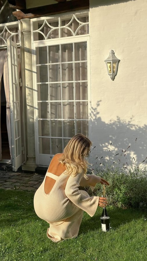 Instagram post by @josefinsvanberg for Bubbleroom. Caption reads: Advertisement for my own designcollab w/....