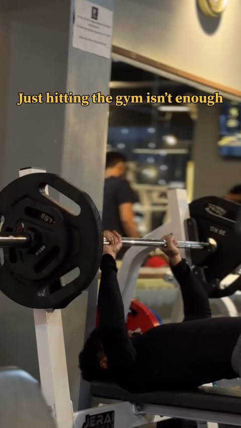 Instagram post by @fittrwithpiyush for foodstrong. Caption reads: Making my routine stronger, smoother, and a whole....