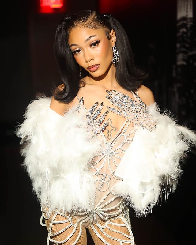 Instagram post by @devonmilan for BRONXANDBANCO. Caption reads: [...] Styling @coileray For The First Ever....