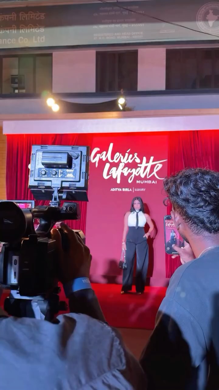 Instagram post by @houseofmisu for Galeries Lafayette. Caption reads: Paris energy, Mumbai address. I could get used to....