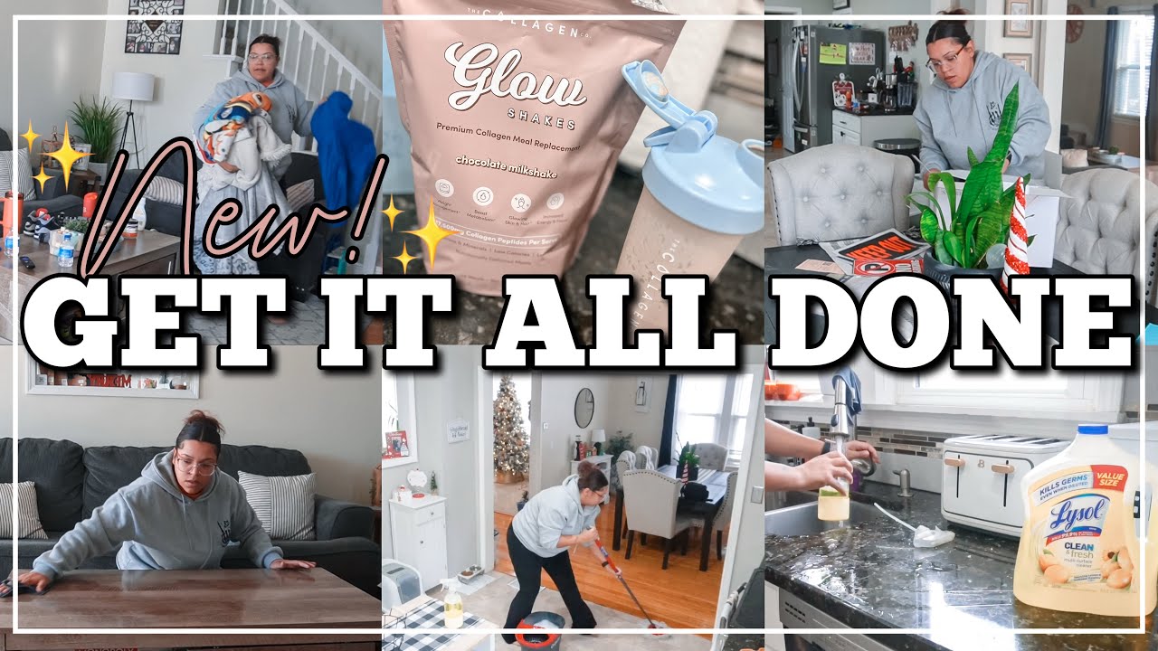 YouTube post by @BossMomHustle for The Collagen. Caption reads: GET IT ALL DONE as a Single Mom of THREE |....