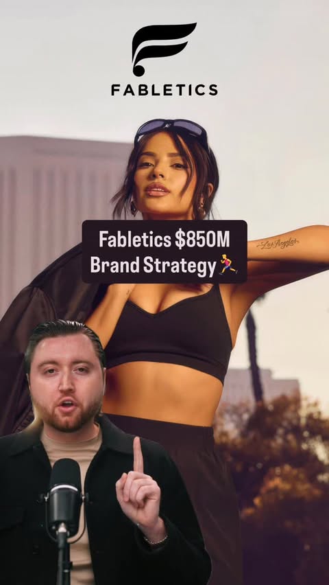 Instagram post by @realchasechappell for Fabletics. Caption reads: What do you think? 👇.