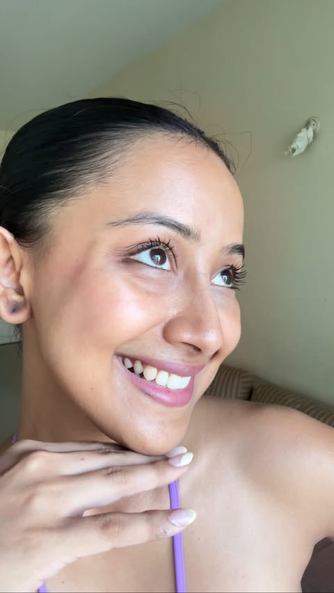 Instagram post by @sukanyaboruah99 for Lovechild. Caption reads: [...] report: passed with flying lashes 💦✨....