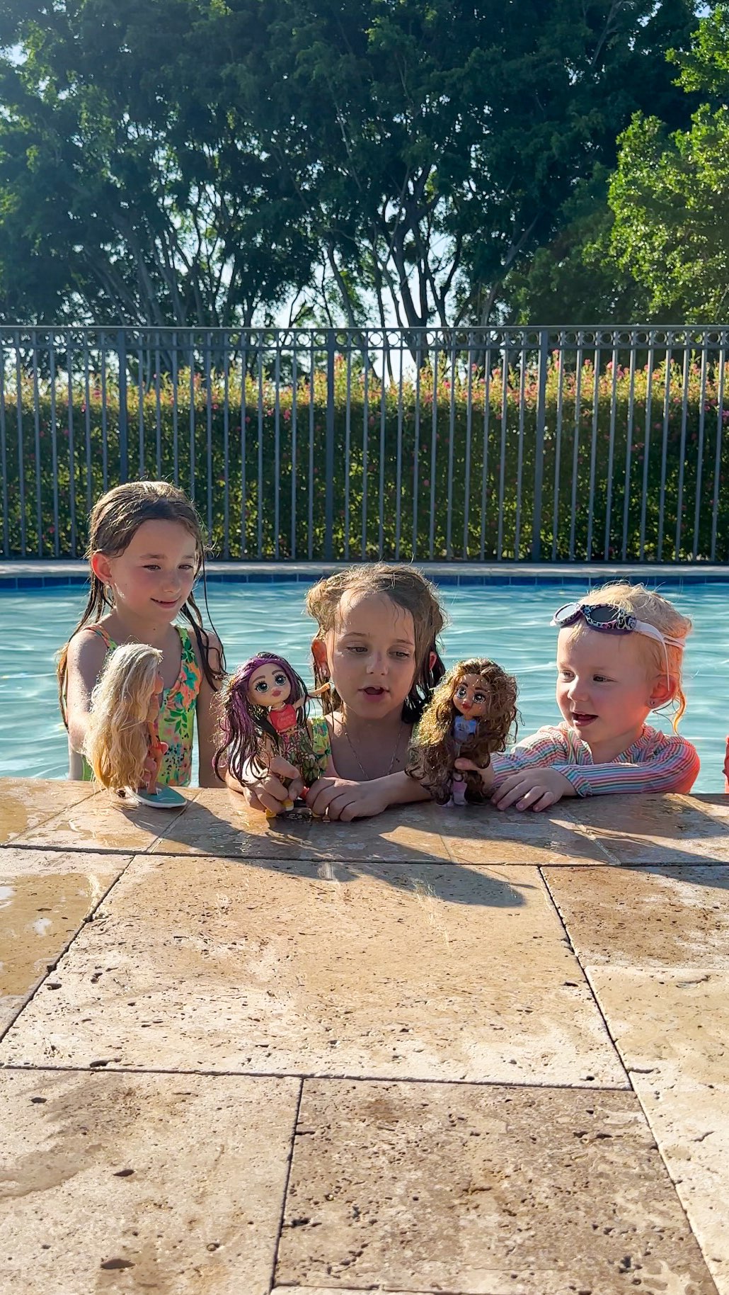 Instagram post by @lifewithtwinstwice for JAKKS Pacific. Caption reads: When it’s this hot out, the only places we go....