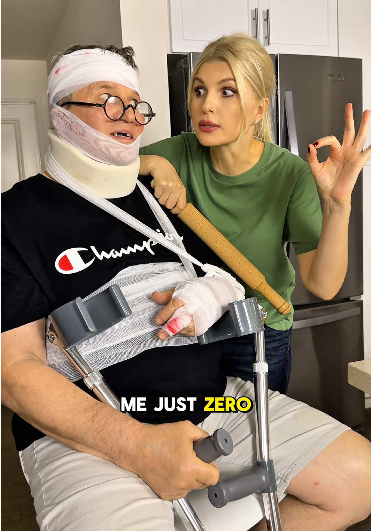 TikTok post by @ronniesfamilyshow for Eufy. Caption reads: Every Home Needs a Camera 🤯🤣 #eufyCamC35....