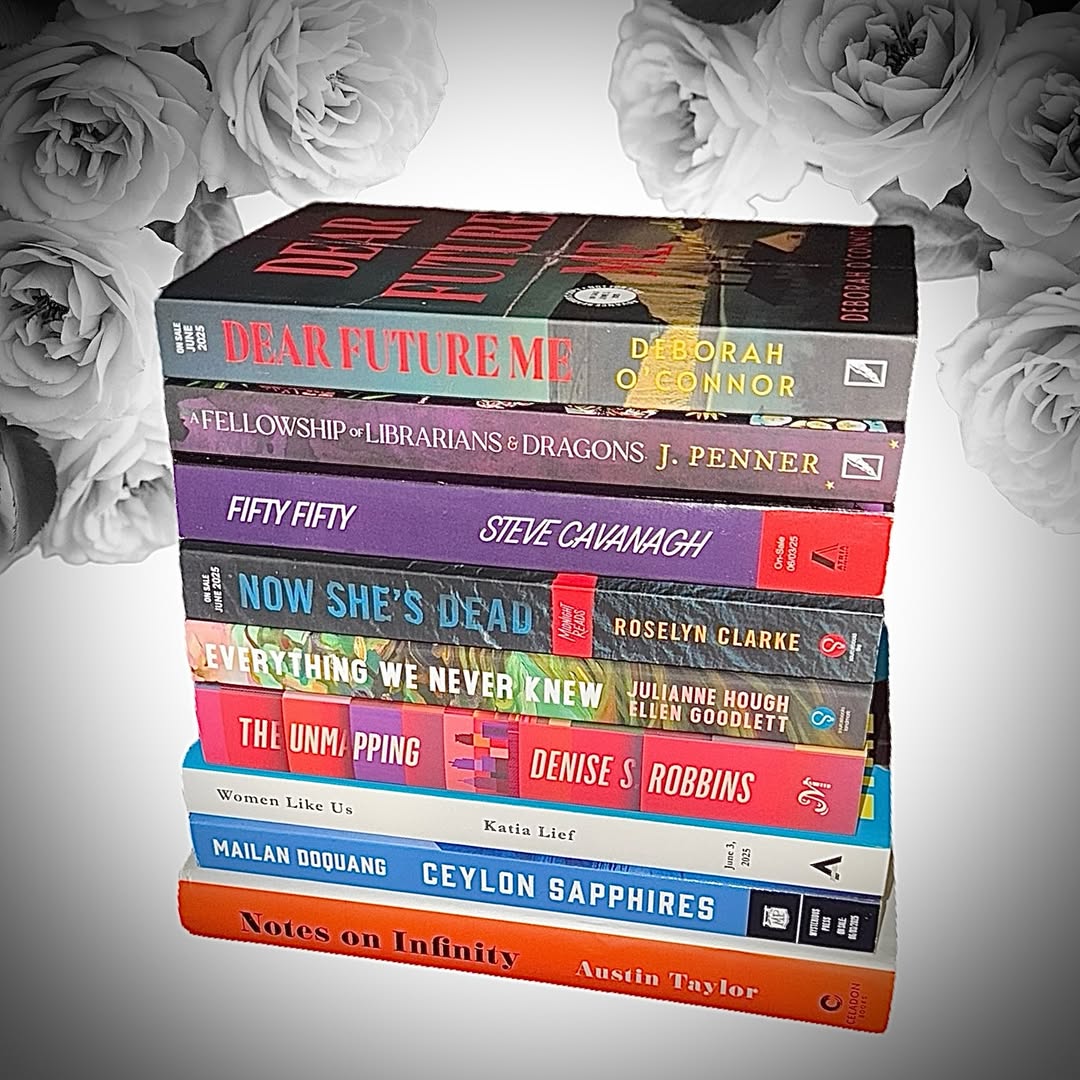 Instagram post by @bookgirlbrown_reviews for Celadon Books. Caption reads: PUB✶DAY
#ad much love for the advance copies....