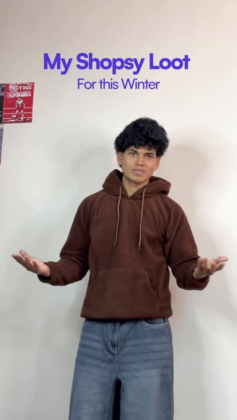 Instagram post by @kulfi.__off for Shopsy. Caption reads: Winter fits ❄️ ft.@shopsy_app 

Comment “link” or....