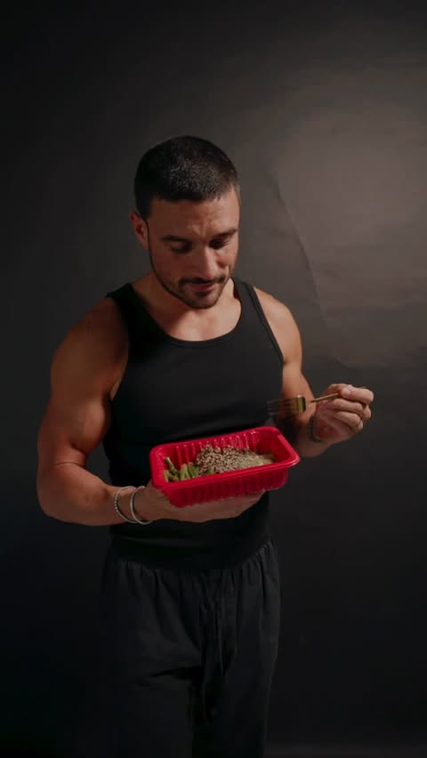 Instagram post by @shaybenmoussa for My Muscle Chef. Caption reads: @mymusclechef just dropped some new Nutrient Rich....
