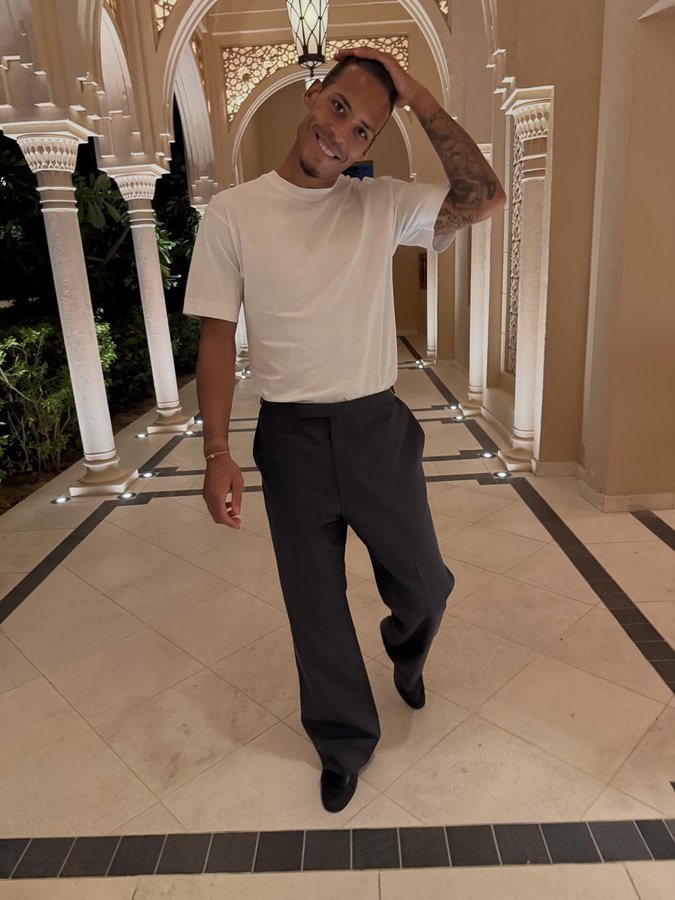 Instagram post by @virgilvandijk for Visit Dubai. Caption reads: .