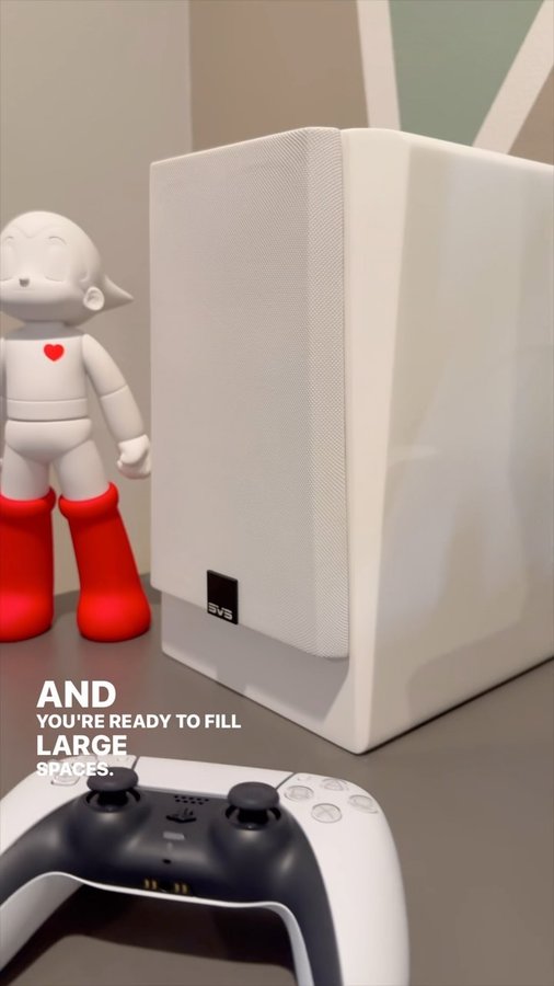 Instagram post by @andru for SVS. Caption reads: [...] that won’t break the bank? 🎶 Meet the SVS....