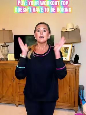TikTok post by @meredithodum89 for Popvil. Caption reads: [...] And yes… thumb holes are always a win.....