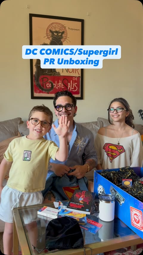 Instagram post by @therealprofessorx for DC. Caption reads: [...] PR package I’ve ever received! Thank you....