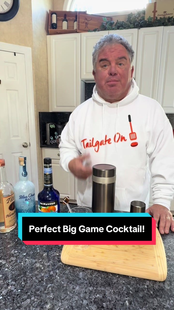 TikTok post by @tailgatingwithrod for High Camp Flasks. Caption reads: [...] #party #football #fun #game #fyp @High Camp....