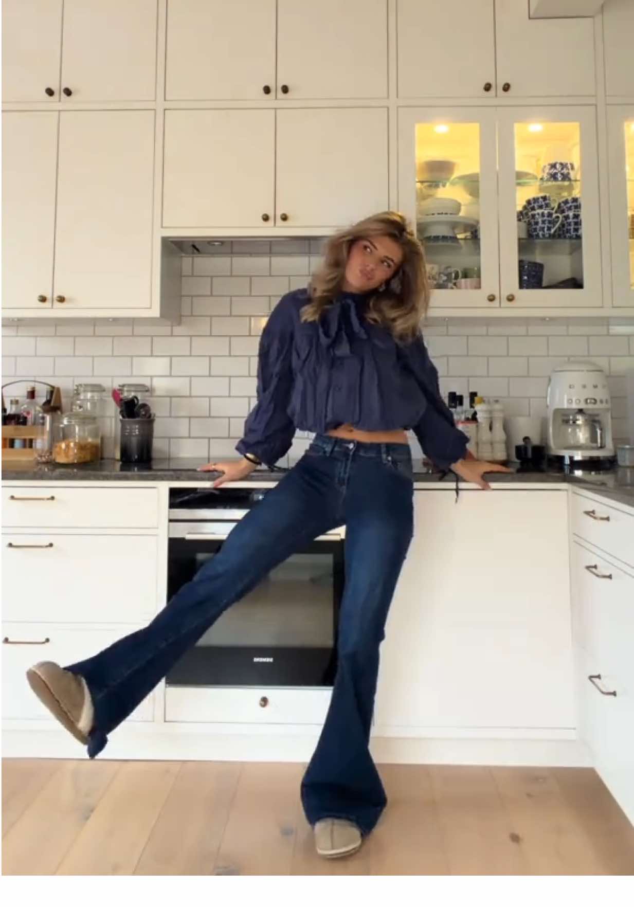 TikTok post by @aggebagggeee for Meet Me There. Caption reads: (ad) the cutest collection <33 use code....