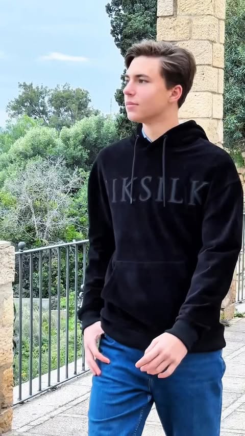 Instagram post by @deniskozhukhovofficial for SIKSILK. Caption reads: That day has come 😭 #family ❤️ #backstage 
Happy....