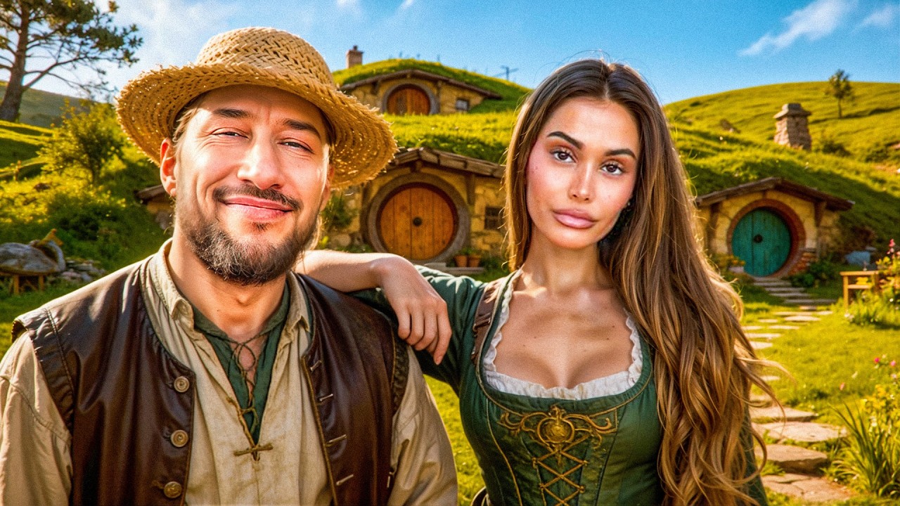 YouTube post by @MikeMajlakVlogs for Breath Death. Caption reads: We Toured The REAL Lord Of The Rings Set In New....