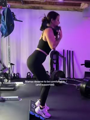 TikTok post by @ashleyypeters for Vitality. Caption reads: [...] make me feel semi put together 🤭....