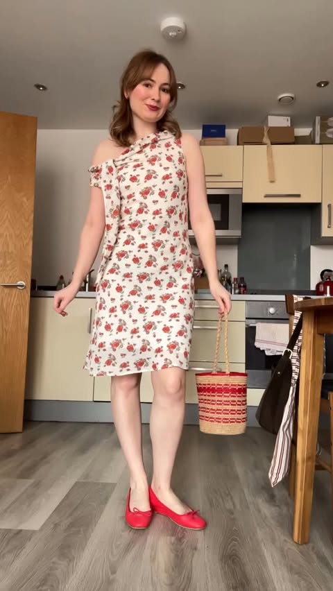 Instagram post by @alexgregoryyyy for Rouje. Caption reads: How beautiful is the Erin dress from @rouje new....