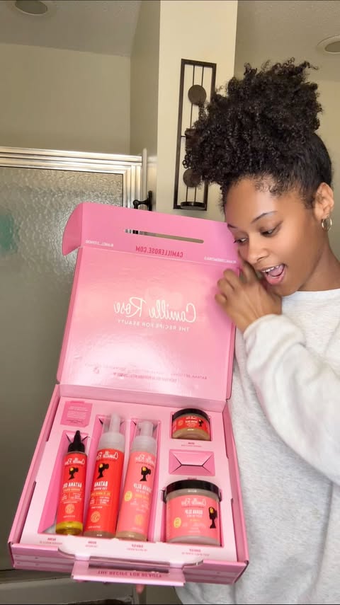 Instagram post by @itsherlele for Camille Rose. Caption reads: New Camille Rose products + $10 sale you can’t....